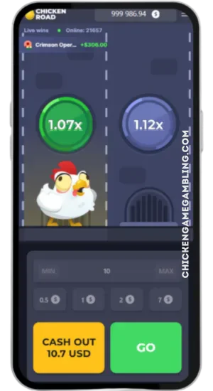 Primeiro passo com multiplicador 1.07x